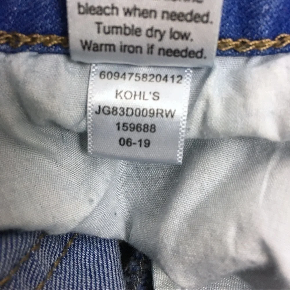 SO Jeans Low Rise Ultimate Jegging Skinny Slim Stretch Denim Size 7 Juniors